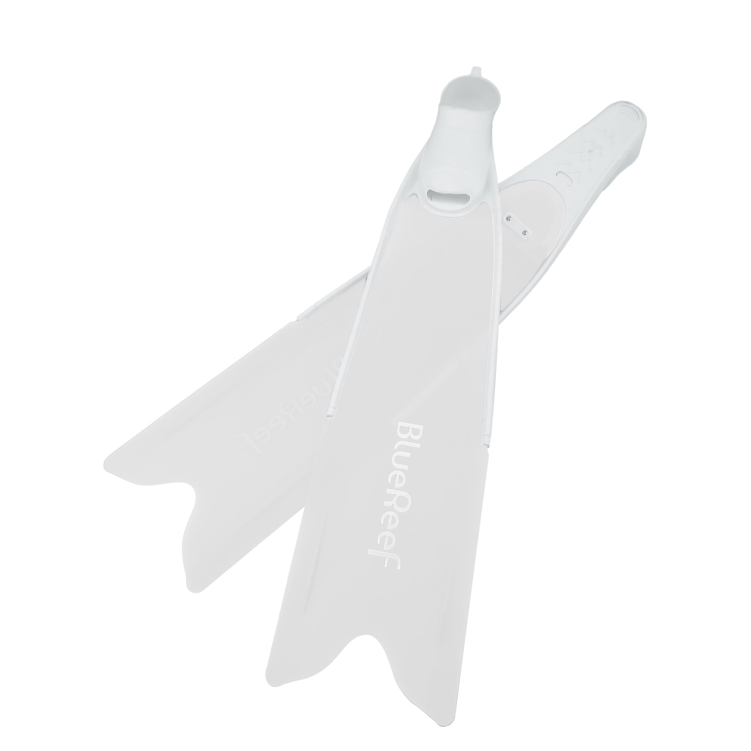 Blue Reef Freediving Fins - Clear, 45/46