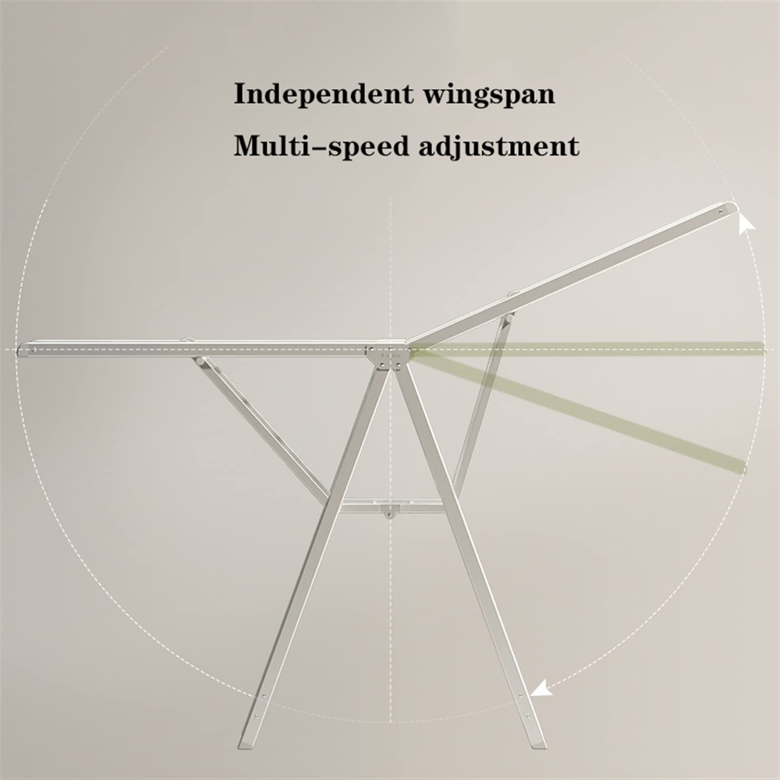 Stendibiancheria Portatile 2 Pezzi Cabilock - Griglie Pieghevoli Per Asciugare Vestiti In Casa
