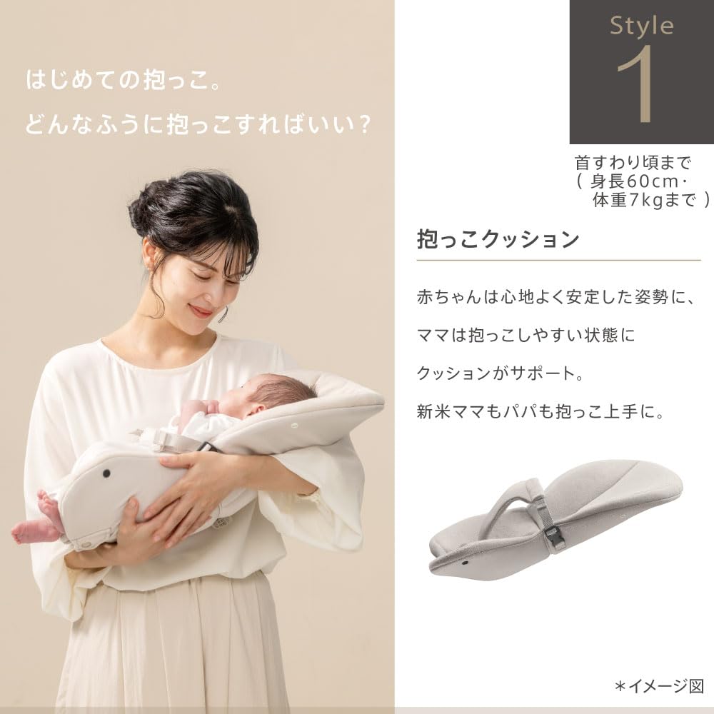 Amazon.co.jp: Aprica(アップリカ) 抱っこ紐 クルムファースト 0か月