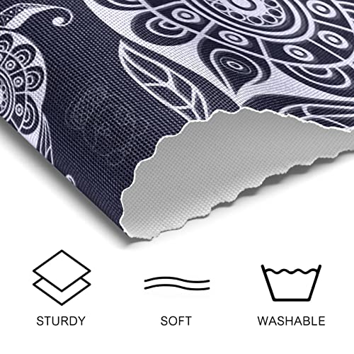 Sets de table de cuisine antidérapants pour Noël : protection thermique 30x30 cm - 5