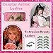 5 Pairs Cosplay Manga Lashes 3D Little Devil Spiky Eyelash Cute Doll Anime Lashes Japanese Style Makeup Eyelashes Natural Look Halloween Lash Beauty Extension Tools