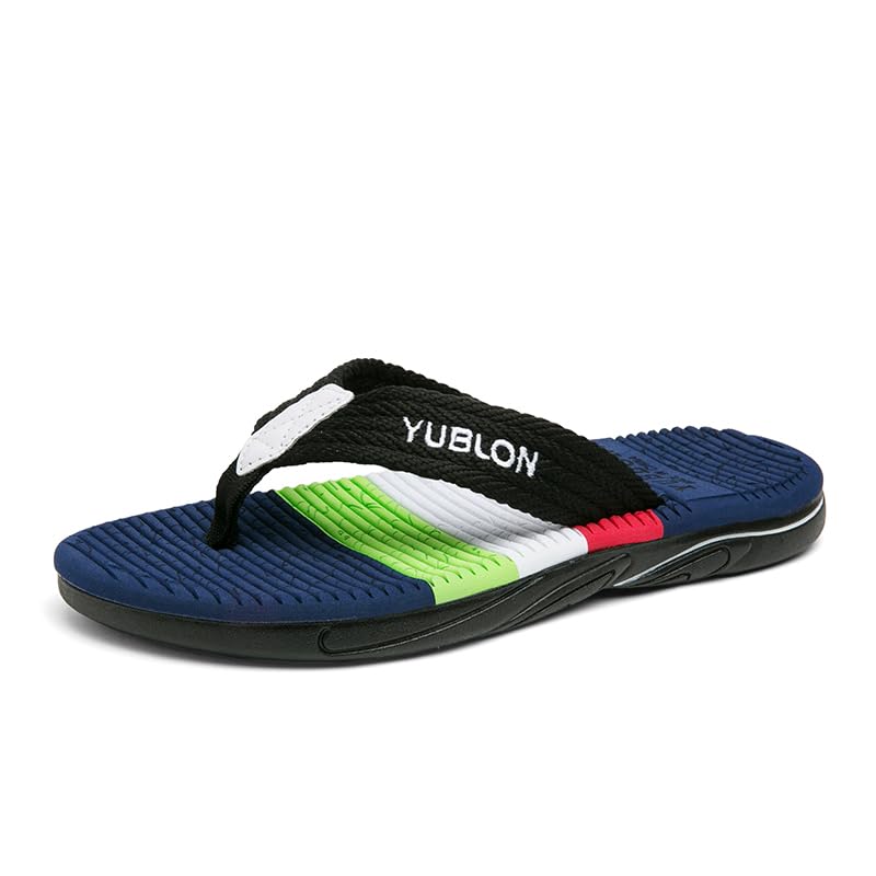 Men's Beach Flip Flop Water Friendly Soft and Supportive Molded Footbed2