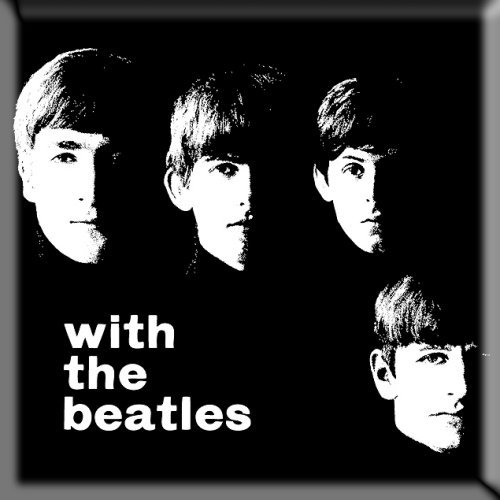 Imán oficial The Beatles para nevera miniatura 1