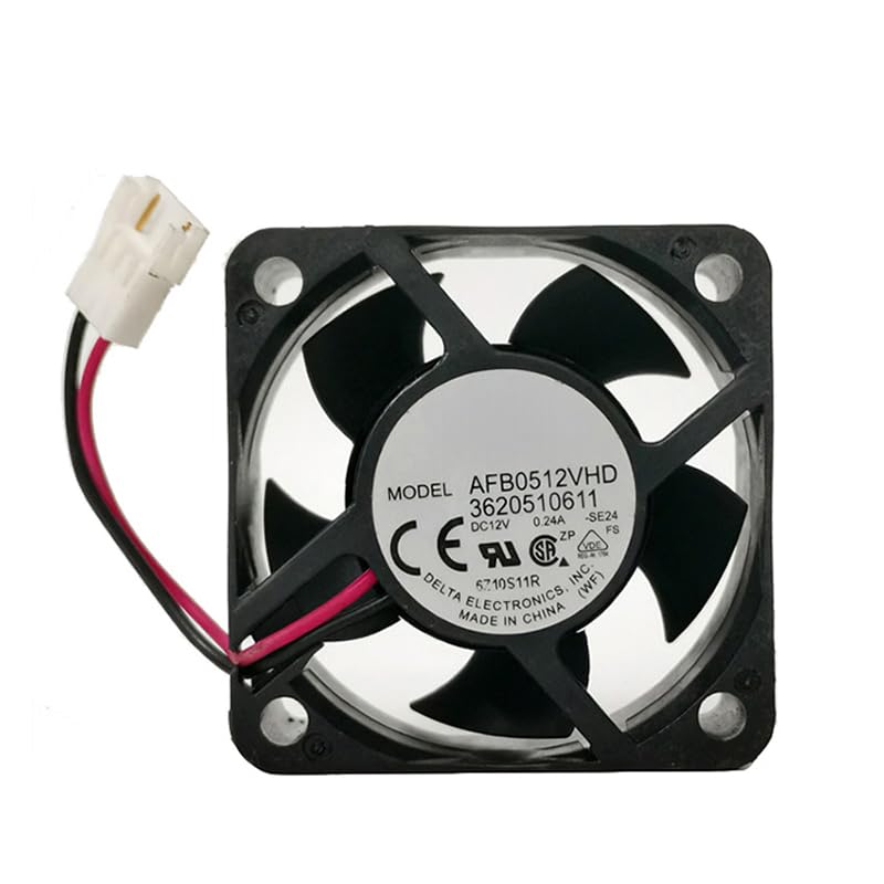 Ventilador AFB0512VHD contra sobrecalentamiento en racks con doble rodamiento