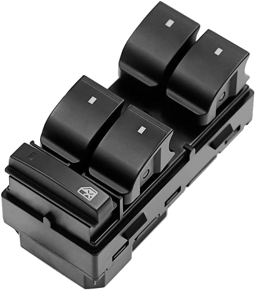 MangoS Compatibleu Driver Side Power Window Master Control Switch 25789692 20945129 for 2007-2014 Chevrolet Silverado &GMC Sierra 2009-2015 Chevy Traverse 2008-2011 Chevy HHR 2010-2013 GMC Yukon 2
