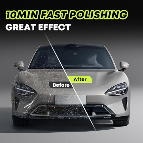 Image of SILVEL Buffer Polisher, 1600W 7 Inch /6 Inch Polisher for Car Detailing, Wax Machine, 7 Variable Speed, with 6 Foam Pads, 3 Wool Pads, Packaging Bag, for Boat Polishing and Waxing