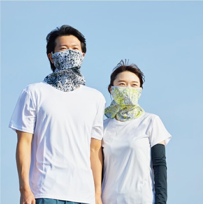 YAKeNU UV CUT MASK, Fabric Face Cover for Outdoor, Breathable Neckwear, Yake-nu Fit - Image 7