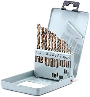 Drill Bit Set Twist Drill Bits Made of Cobalt Steel, M42 HSS 135