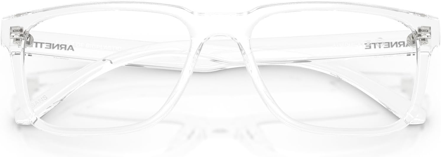 ARNETTE mens An7277u Sans Universal Fit Square Prescription Eyewear Frames