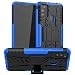 Produktbild Conie Outdoor Hülle für Samsung Galaxy M30s / M21 / M31, verstärkte Schutzhülle rutschfest wasserabweisend Kantenschutz Rückschale Case in Blau