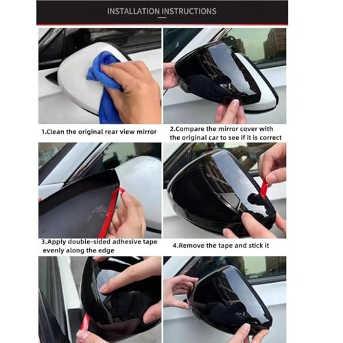 Boîtier de rétroviseur C4L finition carbone protection contre les rayures - 3