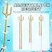 Dfqsofd 60Inch Gold Trident, Plastic Trident King Neptune Costume Accessory for Adults Halloween Decoration Prop Cosplay Party