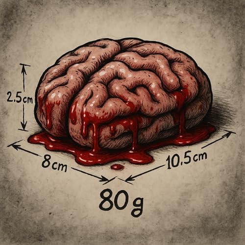 MIJOMA XL Halloween Marshmallow Gehirne 2er Set mit blutigem Candygel 2x80g rosa & grün Erdbeergeschmack gruselige Süßigkeit für Halloween Party Deko Süßes oder Saures