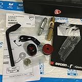 CRAZY METALMAN Brake Lever Protector w/ Adapter Compatible for Ducati V4 V2 Streetfighter