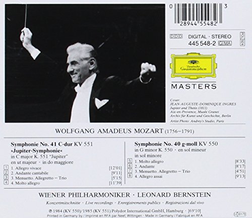 Symphonies 40 41 (Jupiter)