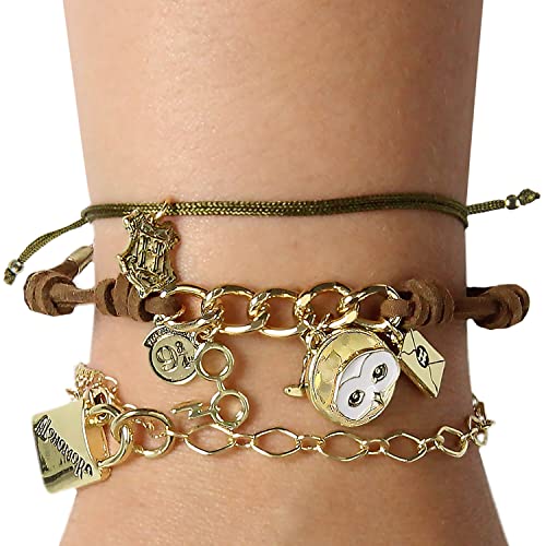 Harry Potter Multi Charm 3 Piece Arm Party Bracelet Set2