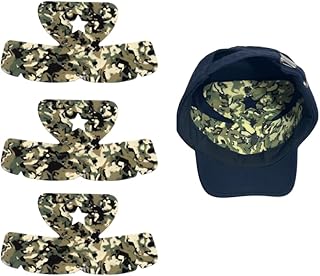 3 Count EVA Foam Military Crown Dome Shaper Inserts for Military Army Style Hats, Washable Reusable Liner