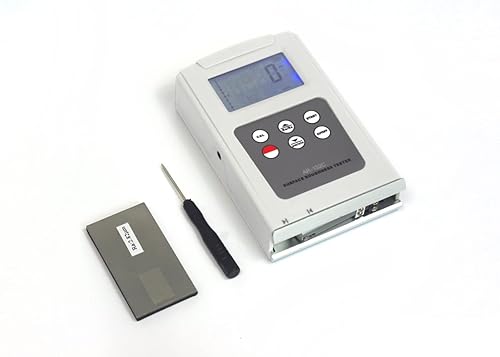 Profilómetro de 4 dígitos con pantalla LCD de retroiluminación azul, probador de rugosidad superficial AR-132C