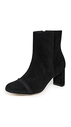 Cinq Sept Womens Peyton Crochet Suede Boots