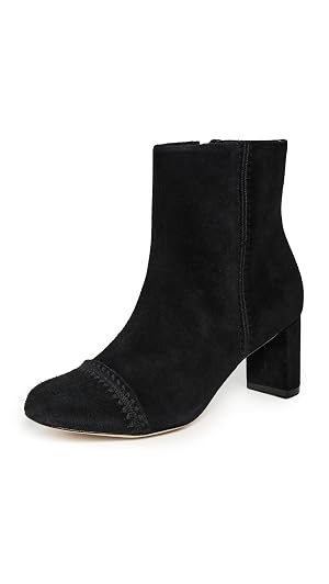 Cinq Sept Womens Peyton Crochet Suede Boots