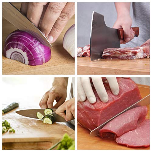 Dayfuli Knife Sharpening Stone Whetstone Set 2 Side Grit 1000/6000 Premium Whetstone Knife Sharpener- Polishing Tool For Kitchen Knife & Chefs, Non-Slip Bamboo Base & Angle Guide #TOP3