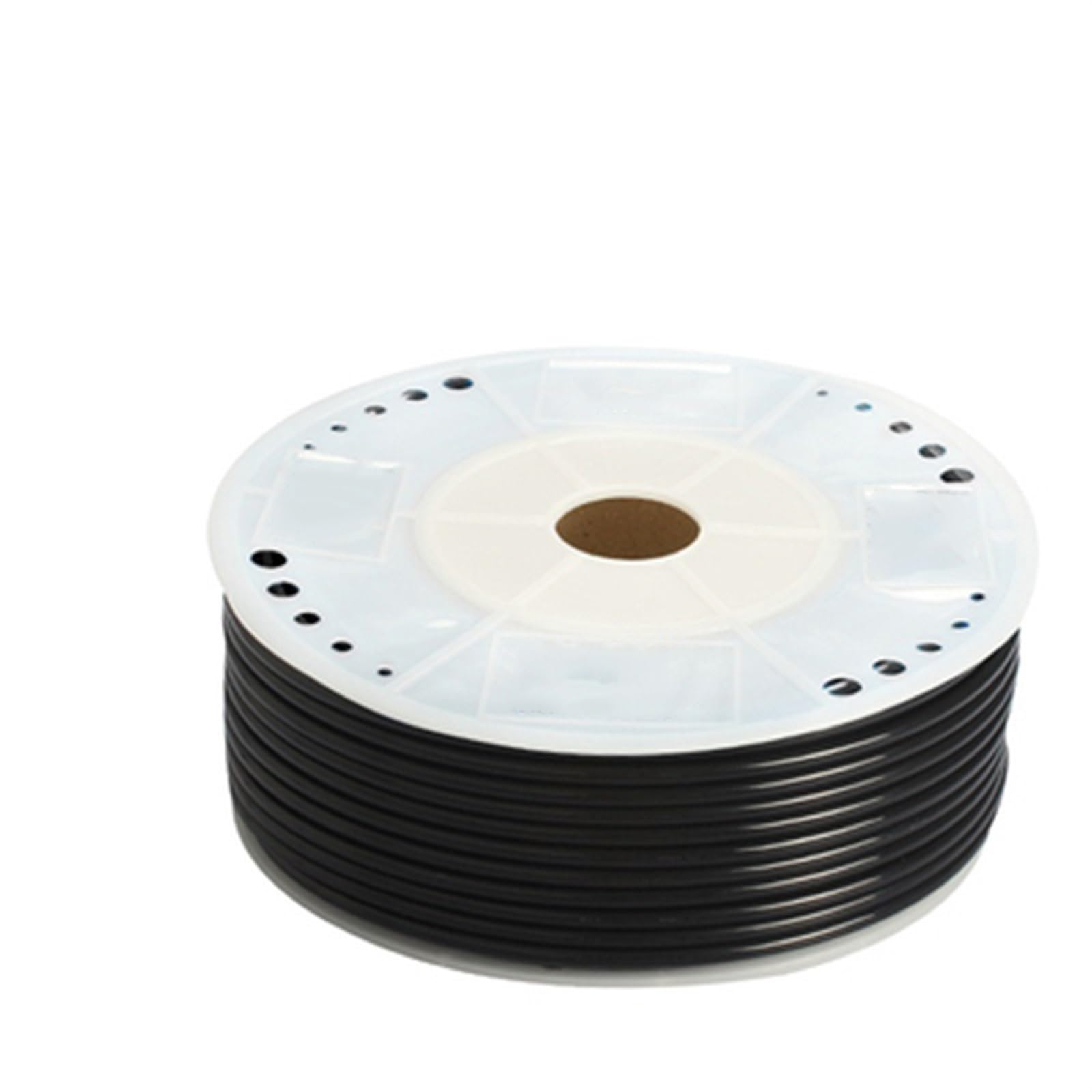 Silicone Rubber Tube Plastic Pipe Air Hose Pneumatic Tubing OD 8x5mm 12x8 10x6.5mm 6x4 4x2.5mm 1 Meter(Black,4x2.5mm)
