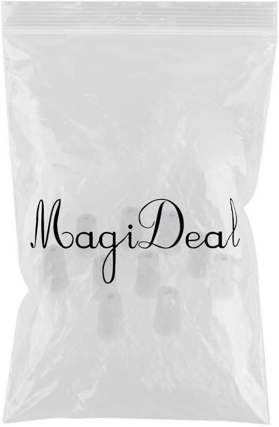 CALANDIS™ 10 Pieces Rubber Stopper Lab Tapered Plugs for Flask Test Tubes Lab Supplies 17-22mm