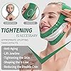 Double-Chin-Reducer-V-Line-Lifting-Mask-Breathable-Face-Slimming-Strap-Reusable-V-Line-Face-Shapes-Chin-Cheek-Lift-Up-Anti-Wrinkle-Lifting-Belt-for-Women-Men-Green Double Chin Reducer, V Line Lifting Mask, Breathable Face Slimming Strap, Reusable V-Line Face Shapes Chin Cheek Lift Up Anti Wrinkle Lifting Belt for Women Men (Green)