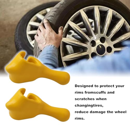Image of 2PCS Tire Change Tool Cast Iron Coated Bead Keeper Bead Retainer tire mounting Tools
