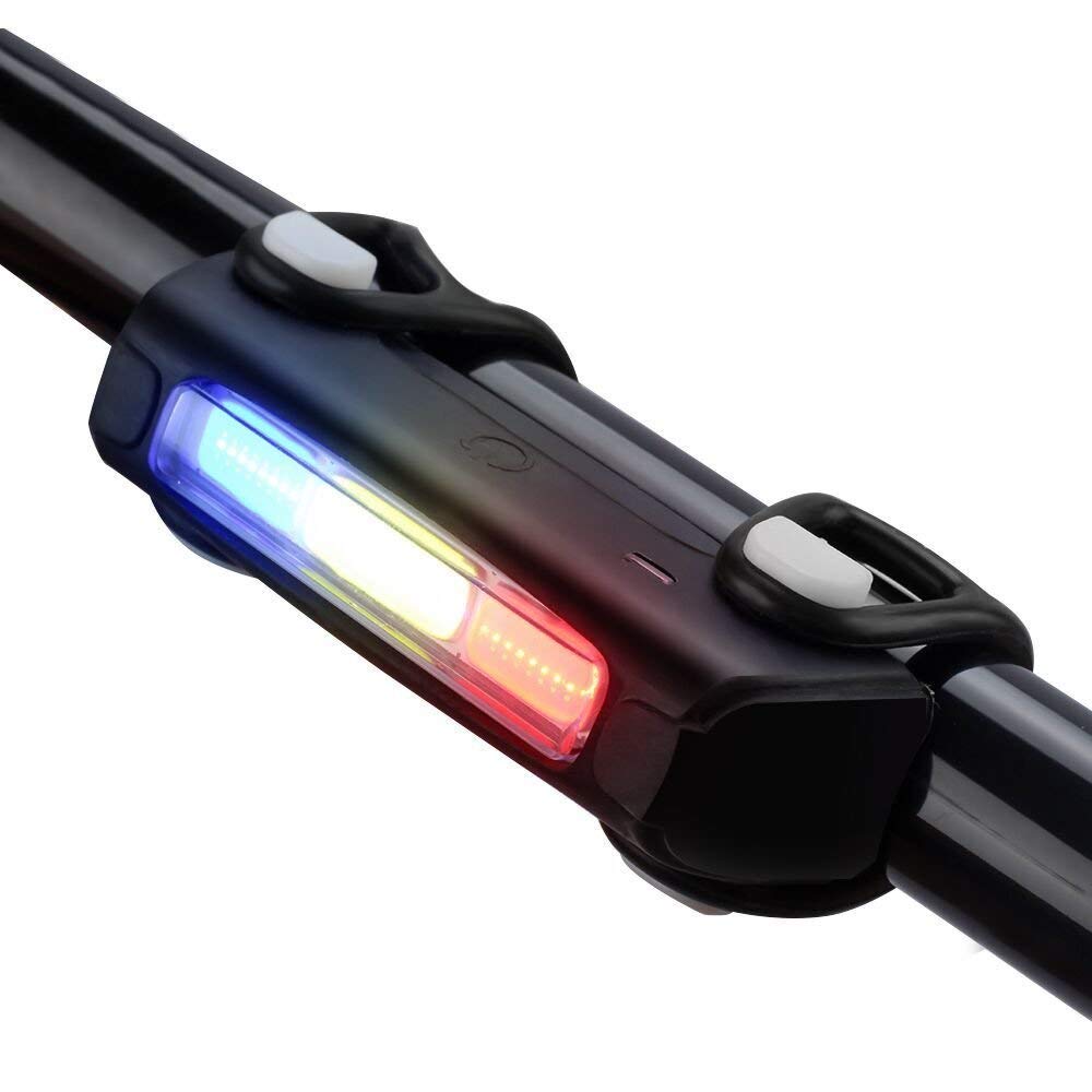 UDee Ultra Bright Cycling Lights USB Rechargeable Bicycle Tail Light High Intensity Rear LED Red/Blue/White 7 Light Modes (B0B7NWBBVY) Amazon Price History, Amazon Price Tracker