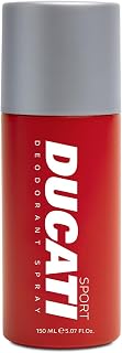Ducati Sport by Ducati - Deodorant for Men - Amber Fougere Scent - Opens with Lavender, Bergamot and Rosemary - Blended with Violet Leaf and Sandalwood - Perfect for Active Types - 5.07 oz