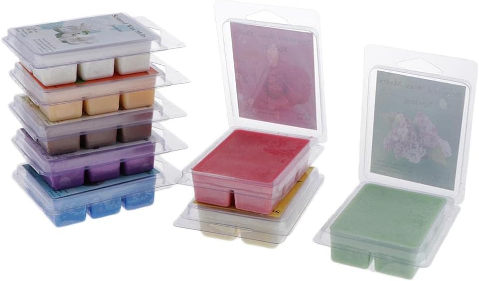 8pcs Plant Wax Melts Block Handmade Soy Wax Tarts for Home Romantic Decors