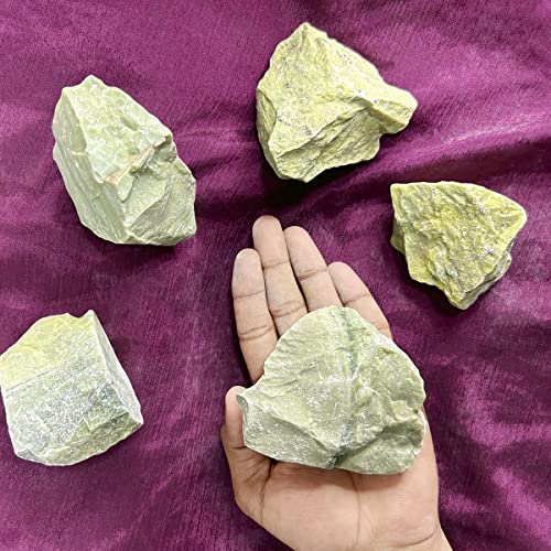 Image of Shubhanjali Healing Crystal Raw Stone | AAA+ Grade Gemstone Mineral Raw Rocks for Reiki Vastu Meditation Stone at Home Decor Items