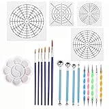 Geeignet für Nail Art, Punkte machen, Tonnähte mischen und Prägemuster auf weichem Metall oder Papier, auch für Kuchen, Fondantblütenform geeignet.