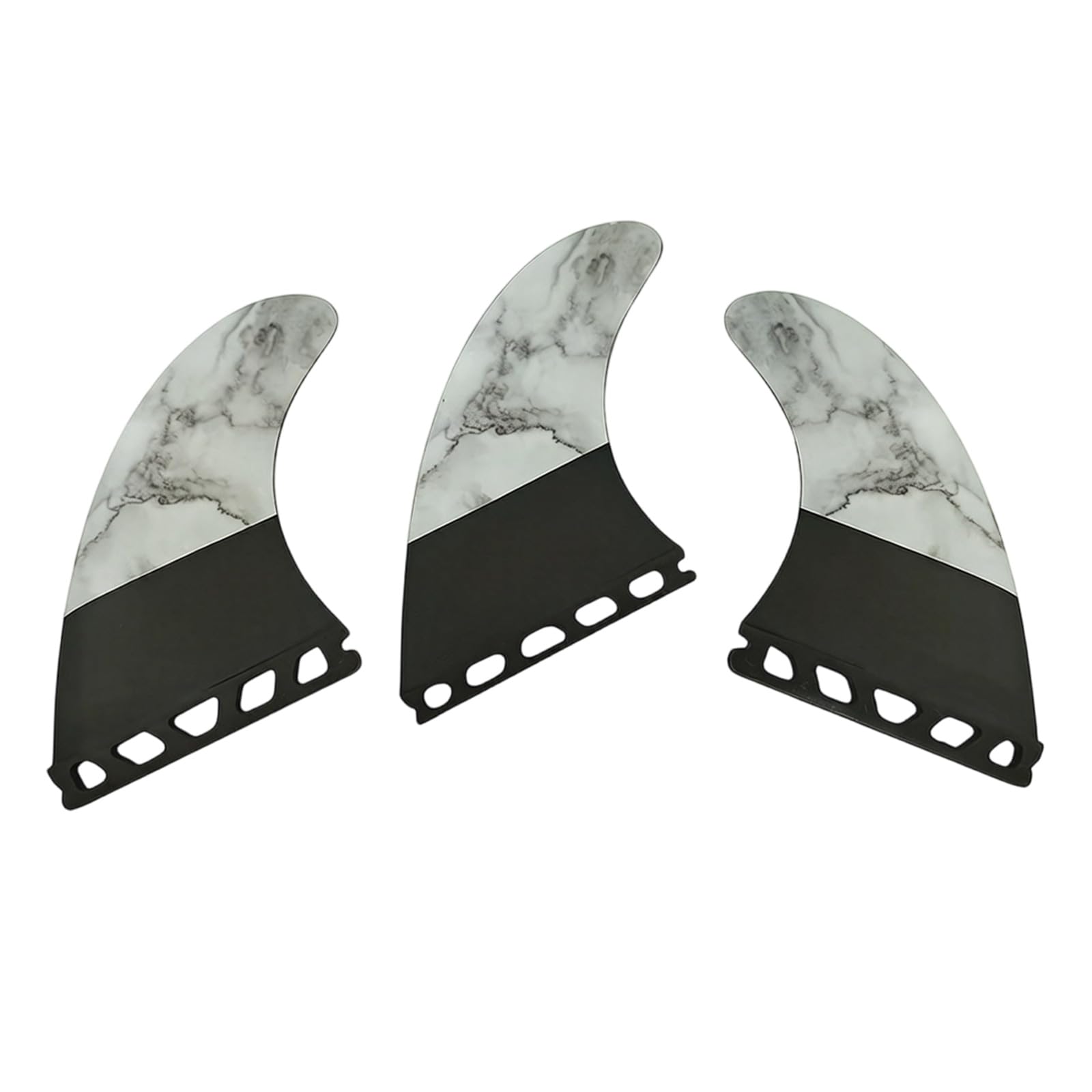 CUNZJIA Removable Tail Fin for Paddle Board Surfboard Design with Friendly Fiberglass Materials and Enhances Stability Design