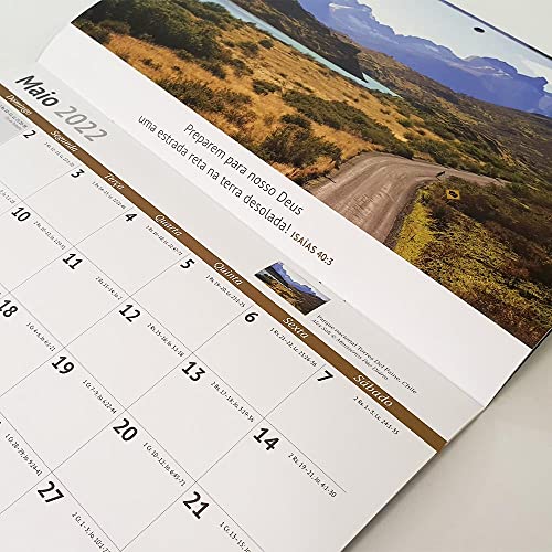 Pão Diário Calendário 2022 Paisagem, Colorido