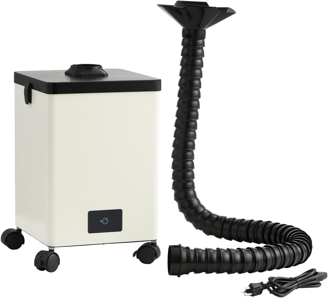 Happybuy 150W Solder Fume Extractor, 3-Stage Filter Smoke Absorber with 332 m³/h Suction Power, Air Purifier for Soldering, DIY Welding, and Salon Use