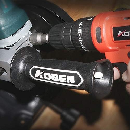 Saipor 5pcs Power Screwdriver Nut Driver Bit Set Sizes 13mm 1/4 Hex Shank Impact Nuts Driver Drill Bits Metric Wrench Socket Bit