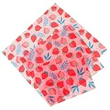 Cabilock Papel de Cera de Abeja para Alimentos 3 Unidades Envoltorios Reutilizables para Envolver Dulces y Papas Fritas Tamaño Pequeño Color Natural Apto para Cocina Familiar y