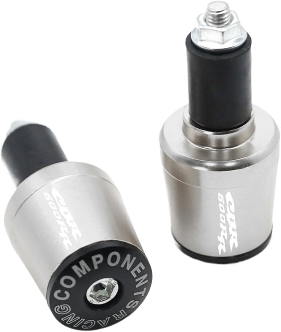 Compatible with Hon Da CBR 600RR CBR600RR CBR 600 RR All Year Motorcycle Handlebar Grips Handle Bar Cap End Plugs Grips Bar Ends