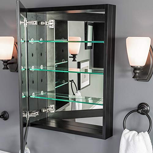 Miseno Mbc3023-Bn Mbc3023 Carlentini 30" H X 23" W Recessed Or Surface Mount Medicine Cabinet With Beveled Mirror #TOP4