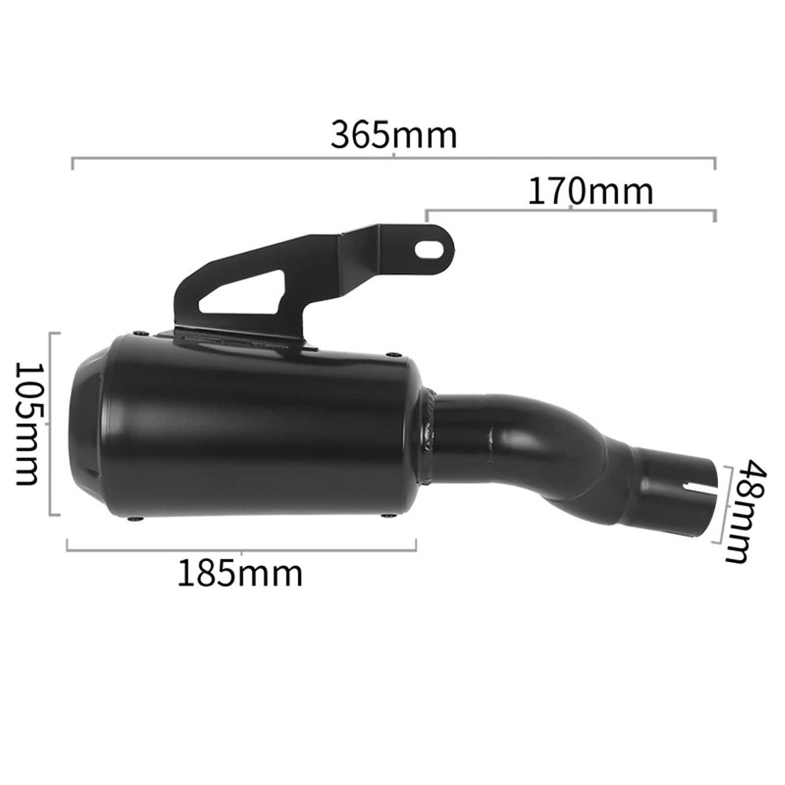 Silenziatore moto Per Triumph Per La Velocità 400 Per Scrambler 400X400X2024 2025 Un'intestazione Moto Di Scarico Fuga Moto Sistemi Silenziatore DB Killer