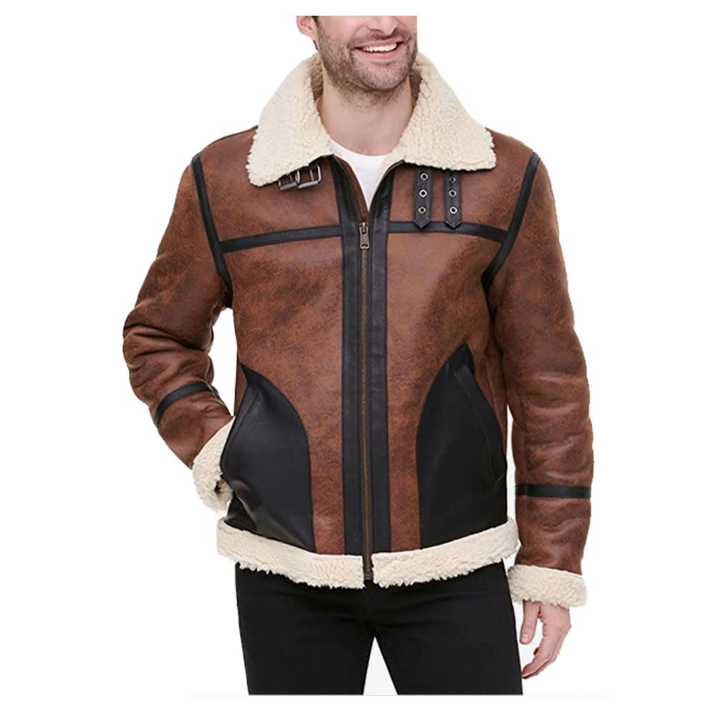 トミーヒルフィガー   B3 フライトジャケット フェイクレザー ボア付き Faux Shearling JACKET 150AS251 ブルゾン アウター 冬物 ギフト プレゼント 51FNgnXP6oL.jpg