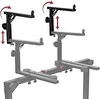 Vista 19 de Gator Frameworks Serie de teclados Nivel 2º adicional para el soporte de mesa estilo GFW-KEY-6000, (GFW-KEY-6000-2T)