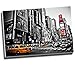 Lienzo impreso en lienzo en blanco y negro de la ciudad de Nueva York, tamaño A1, 76,2 cm x 50,8 cm