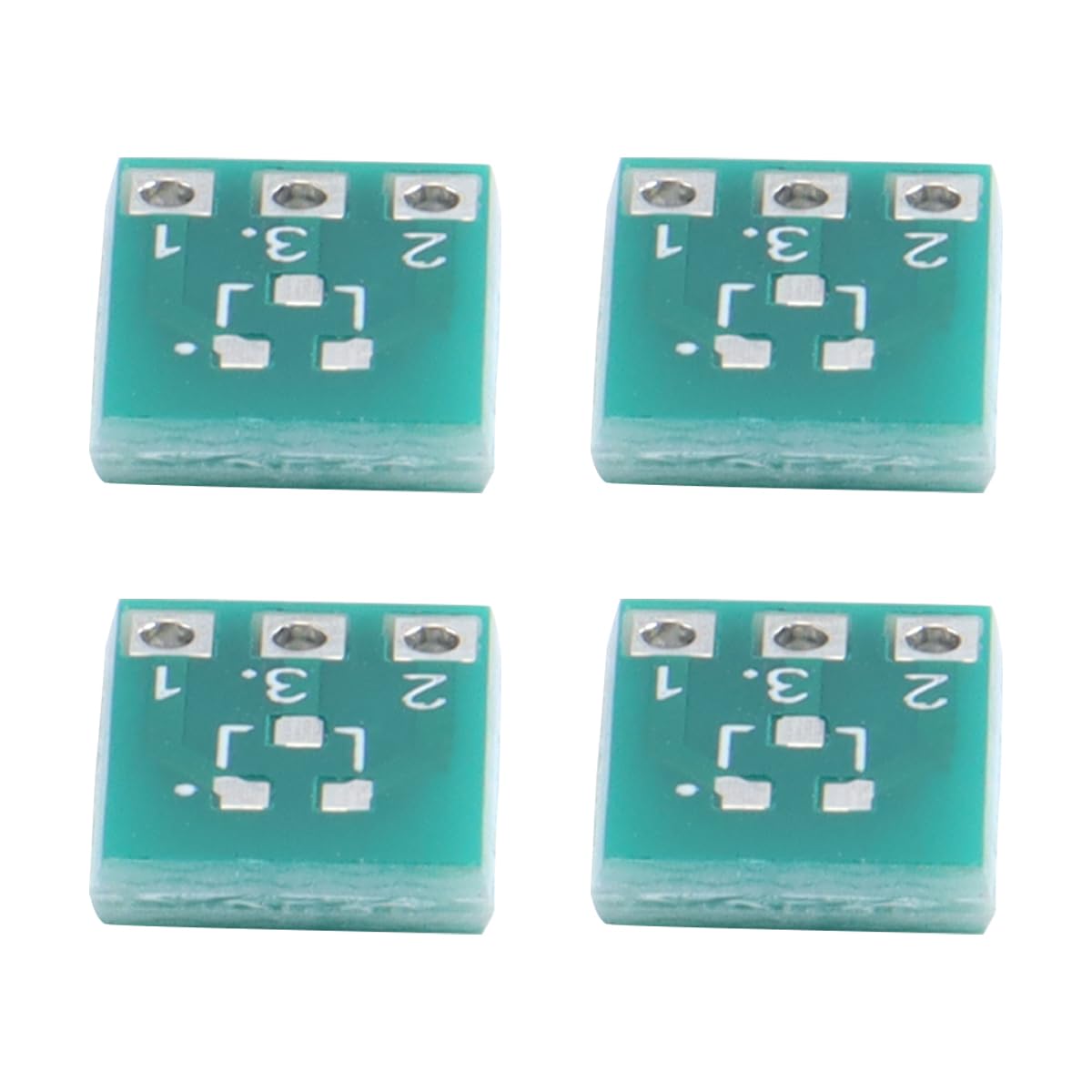 Adattatore SMD SOT23-3 a DIP SIP3 a doppia faccia da 50 pezzi, scheda PCB con presa SOT SIP IC, convertitore fai da te per prodotti elettronici