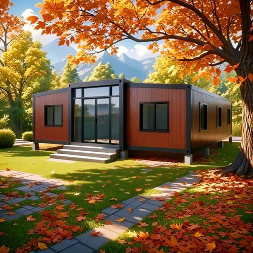 Prefab Tiny Home for Sale, 20ft Foldable Tiny Houses to