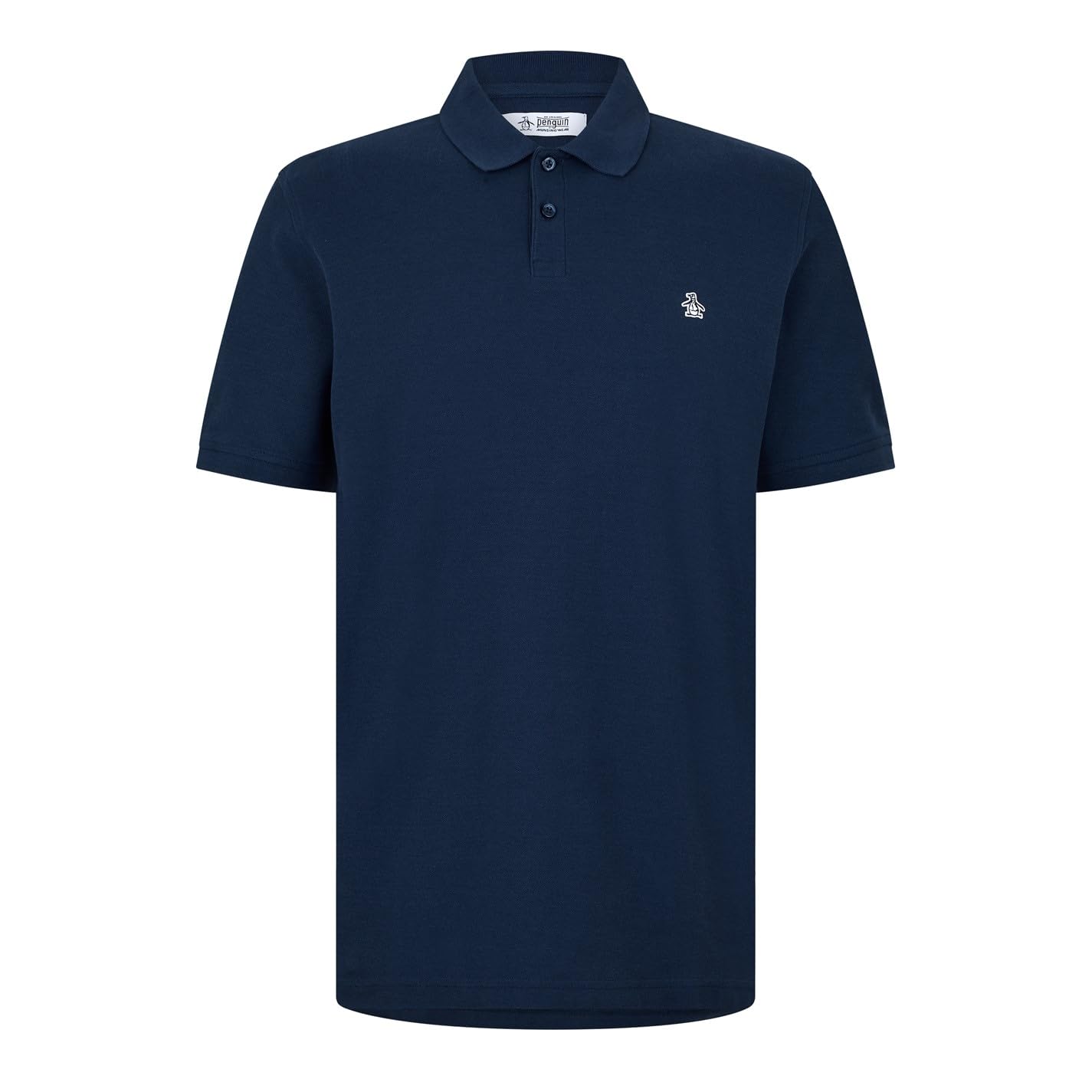 Original Penguin Men's Blue Short Sleeve Polo Shirt in Size L, Sports Direct