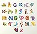 Alphabet anglais 70cm Avec des animaux Autocollant mural Apprenez des lettres chambre des enfants Décalcomanie Enfants art graphique caractères mural