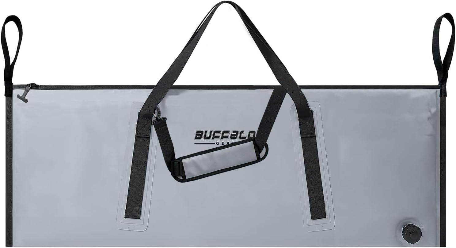 Photo 1 of Buffalo Gear Insulated Fish Cooler Bag 48x18" Grey